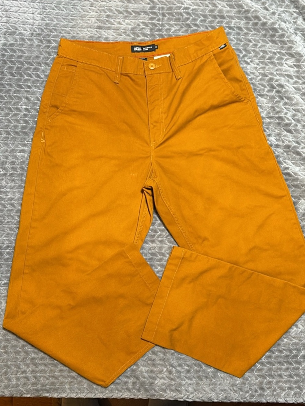 Vans Men's Chinos - Mustard